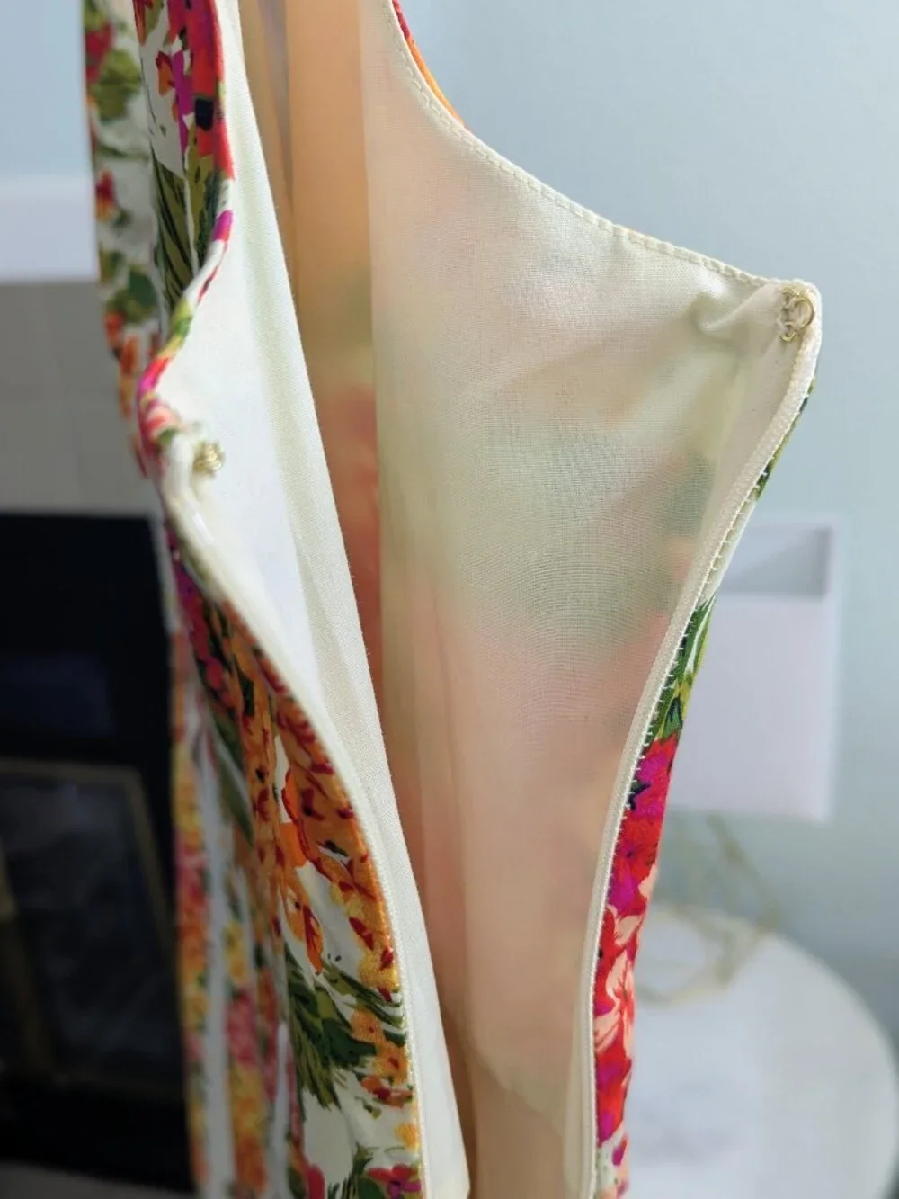 NWOT ISAAC MIZRAHI x Target Cotton Floral Dress Size M - Picture 10 of 16